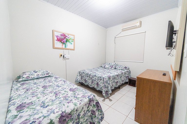 Apto 1Qto , Cozinha Completa, até 3 Hóspedes , Jr Catito