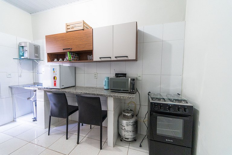 Apto 1Qto , Cozinha Completa, até 3 Hóspedes , Jr Catito