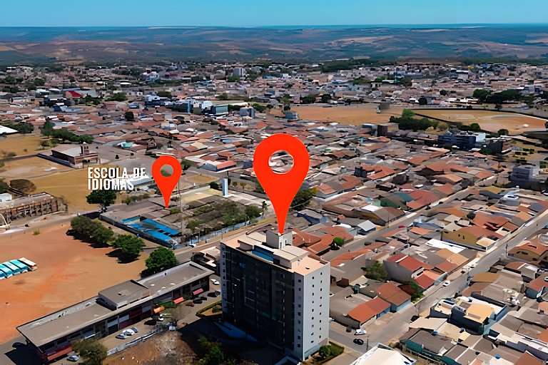 Até 4hóspedes, Wi-fi500Mbps, Cozinha Comp,Elevador, Jr Catit