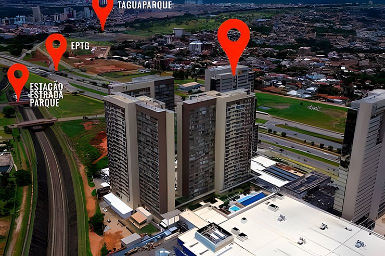 Suíte, Até 5pessoas, Garagem, Praça de Alimentação, Cinema,