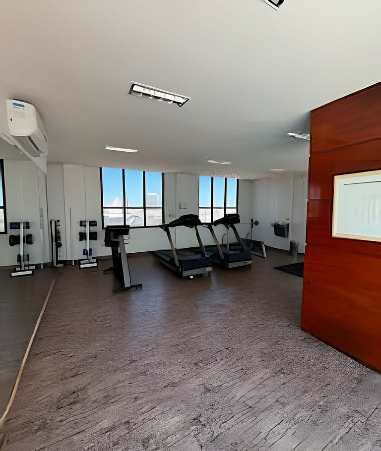 Flat em Hotel, Até 4 Hóspedes, Piscina, Garagem , Jr Catito