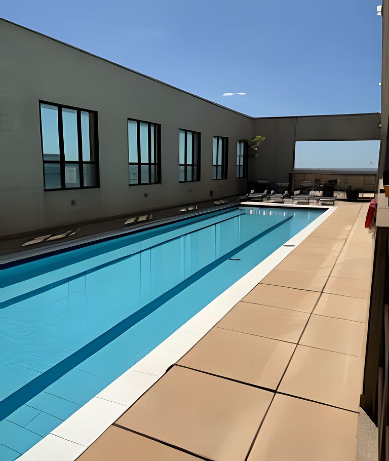 Flat em Hotel, Até 4 Hóspedes, Piscina, Garagem , Jr Catito