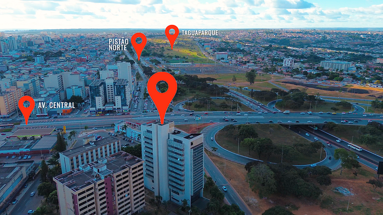 Flat em Hotel, Até 4 Hóspedes, Piscina, Garagem , Jr Catito