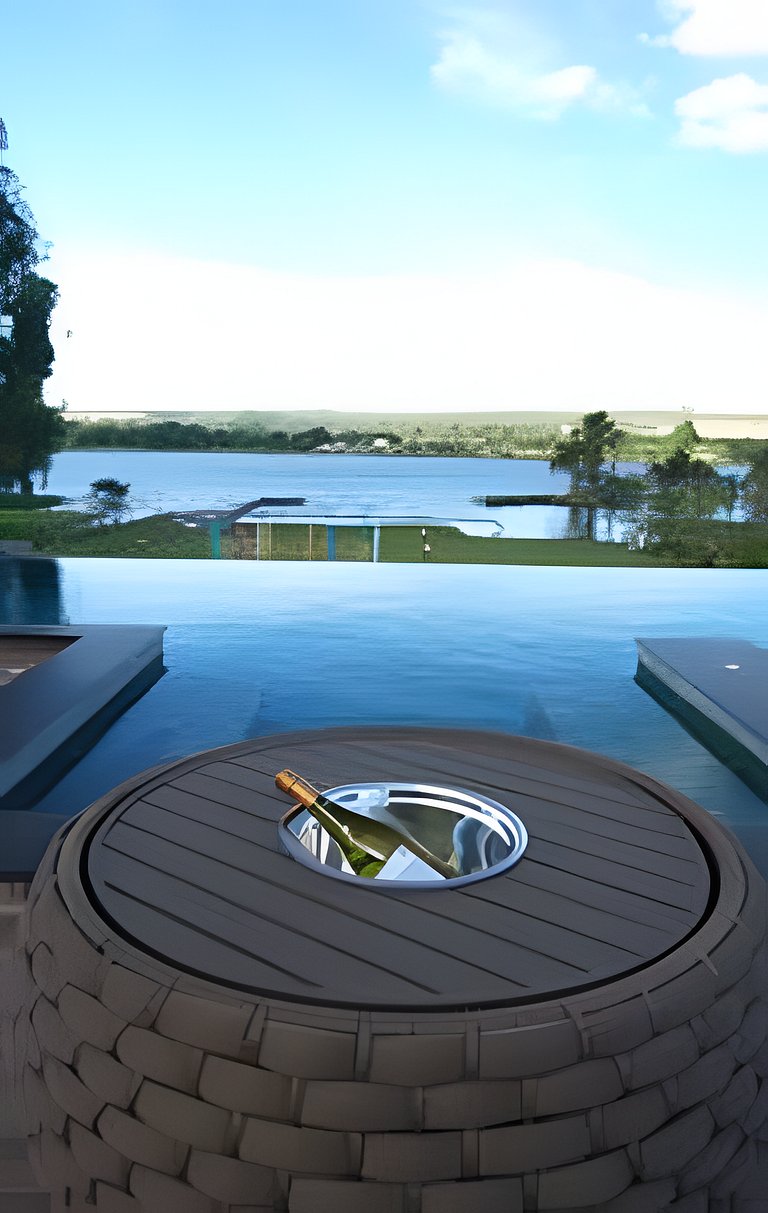 Rancho Beira Lago, Até 20 Hóspedes, Piscina, Churr