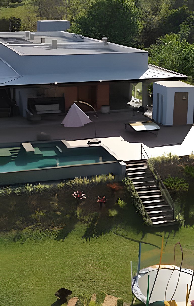 Rancho Beira Lago, Até 20 Hóspedes, Piscina, Churr