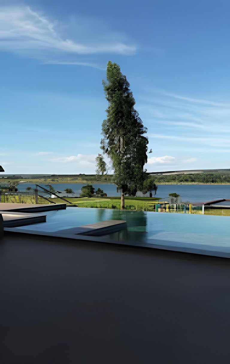 Rancho Beira Lago, Até 20 Hóspedes, Piscina, Churr