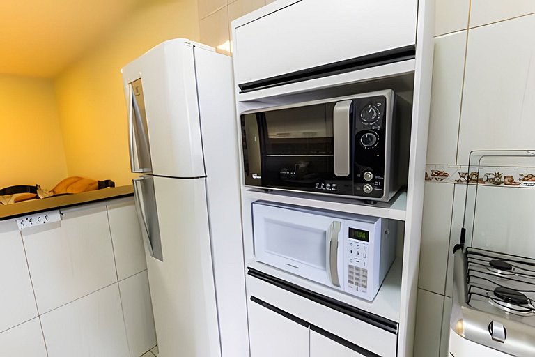 Ap2 Qtos, Até 5 hóspedes Garagem, Cozinha Completa