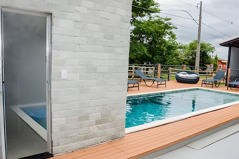 Rancho Corumbá 4, Piscina, Sauna, 5 Qtos, Churassq