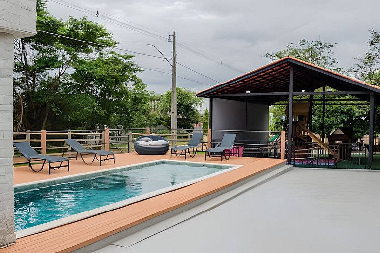 Rancho Corumbá 4, Piscina, Sauna, 5 Qtos, Churassq