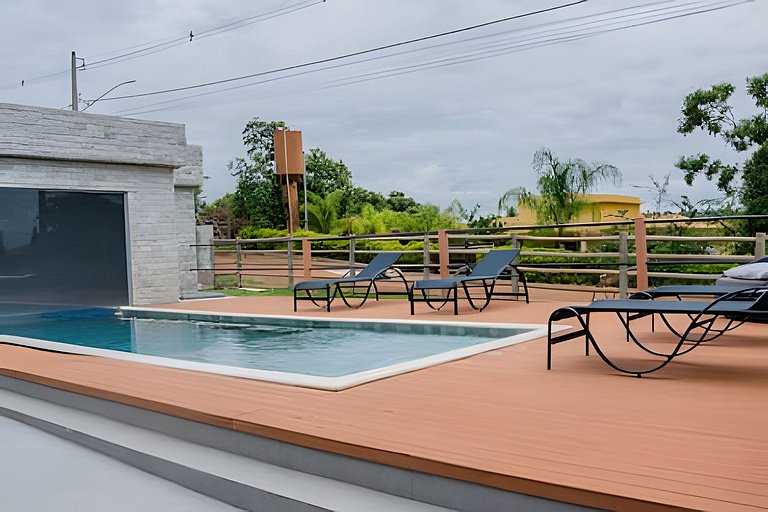 Rancho Corumbá 4, Piscina, Sauna, 5 Qtos, Churassq