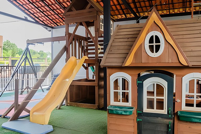 Rancho Corumbá 4, Piscina, Sauna, 5 Qtos, Churassq