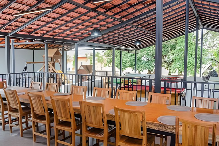 Rancho Corumbá 4, Piscina, Sauna, 5 Qtos, Churassq