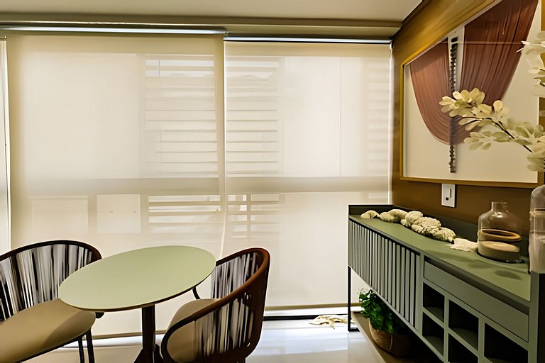 Ap até 4 hóspedes, Frente Praia, Varanda, na Barra , de Fren