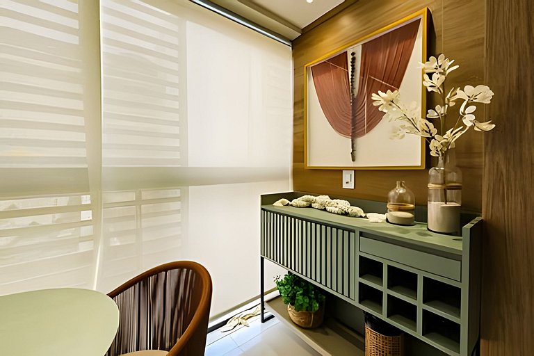 Ap até 4 hóspedes, Frente Praia, Varanda, na Barra , de Fren