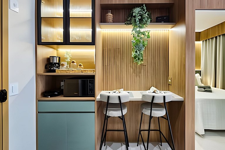 Ap até 4 hóspedes, Frente Praia, Varanda, na Barra , de Fren