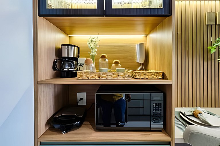 Ap até 4 hóspedes, Frente Praia, Varanda, na Barra , de Fren