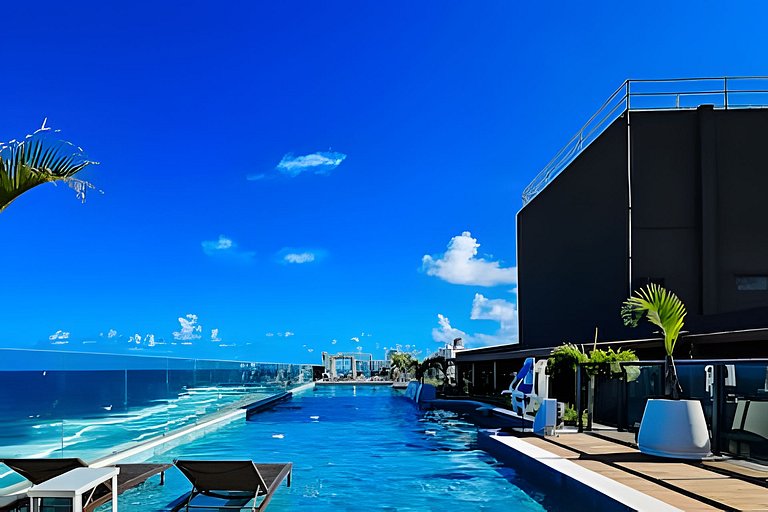 Frente Praia, Até 4 Hóspedes, Piscina, Garagem