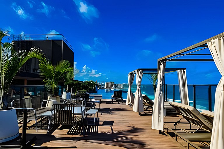 Frente Praia, Até 4 Hóspedes, Piscina, Garagem