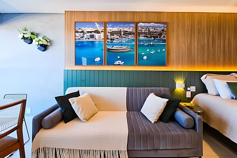 Frente Praia, Até 4 Hóspedes, Piscina, Garagem