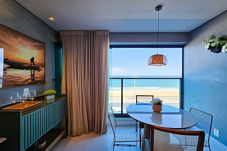 Frente Praia, Até 4 Hóspedes, Piscina, Garagem, Rooftop, Jr