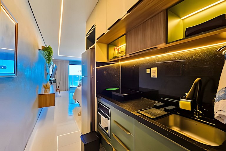 Frente Praia, Até 4 Hóspedes, Piscina, Garagem, Rooftop, Jr