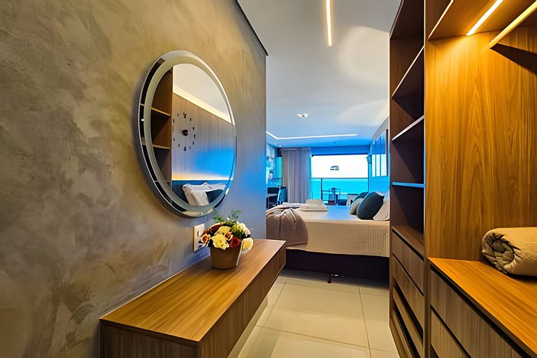 Frente Praia, Até 4 Hóspedes, Piscina, Garagem, Rooftop, Jr