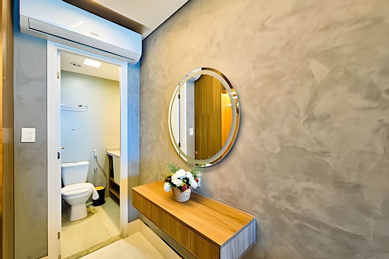 Frente Praia, Até 4 Hóspedes, Piscina, Garagem, Rooftop, Jr