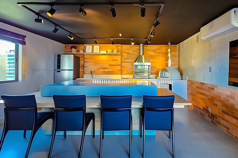 Frente Praia, Até 4 Hóspedes, Piscina, Garagem, Rooftop, Jr