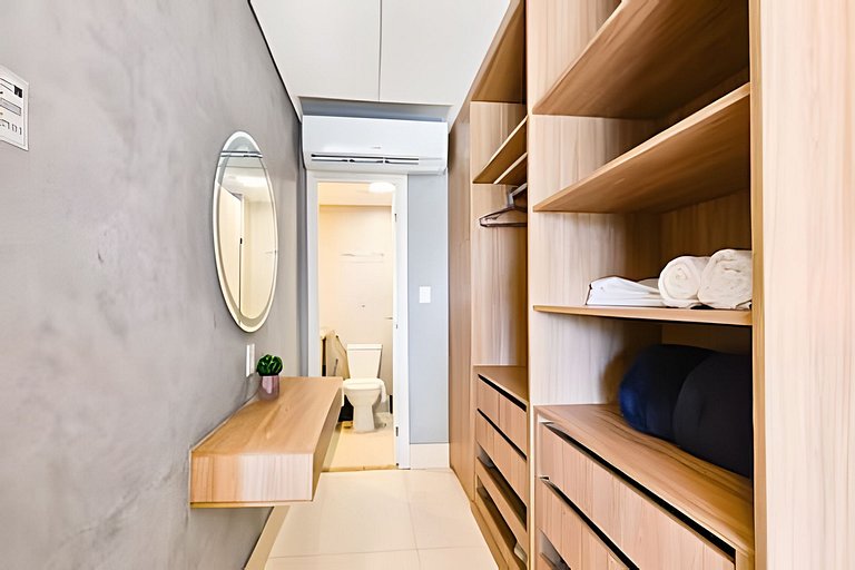 Ed. Frente Mar, Até 4 Hóspedes, Piscina, Academia, Rooftop,