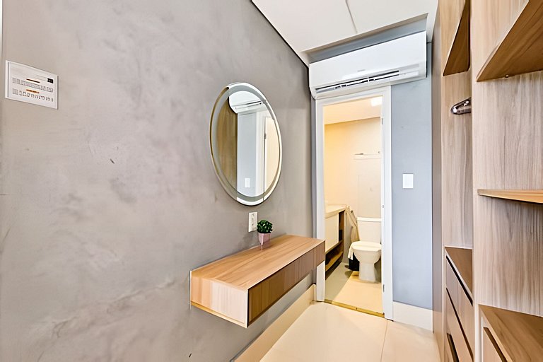 Ed. Frente Mar, Até 4 Hóspedes, Piscina, Academia, Rooftop,