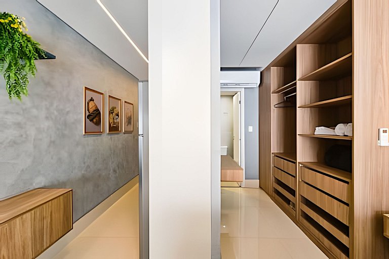 Ed. Frente Mar, Até 4 Hóspedes, Piscina, Academia, Rooftop,