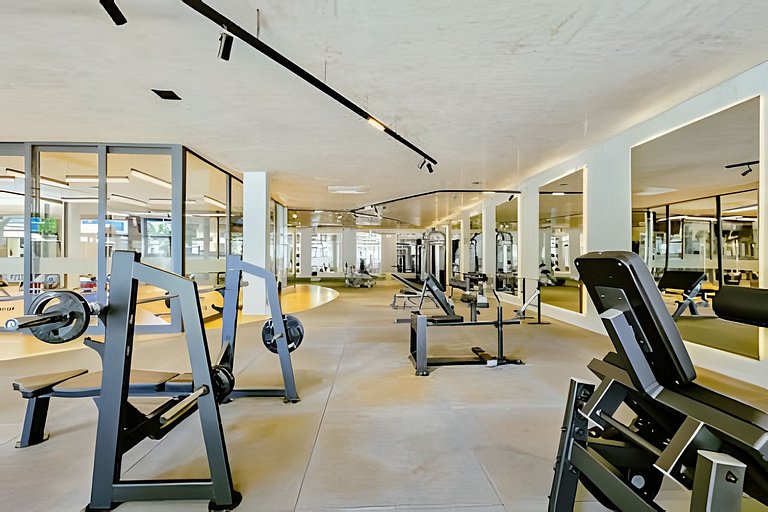 Ed. Frente Mar, Até 4 Hóspedes, Piscina, Academia, Rooftop,