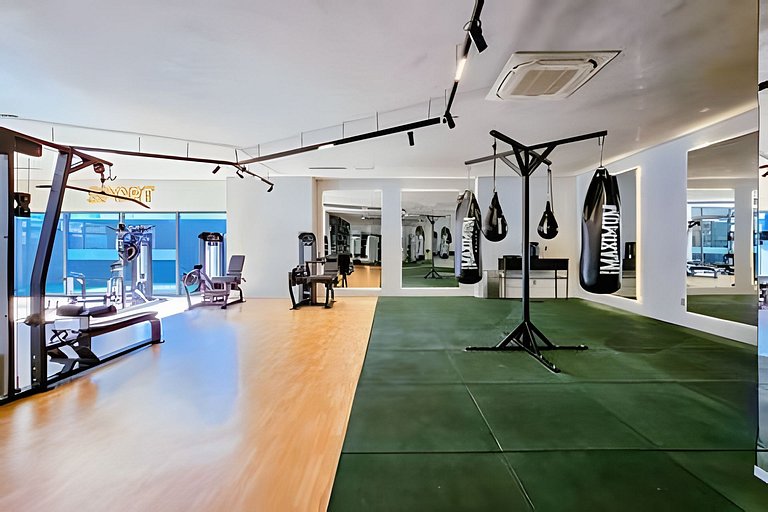 Ed. Frente Mar, Até 4 Hóspedes, Piscina, Academia, Rooftop,