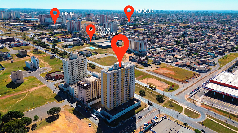 Ap 2Qts, Up to 5 guests, Parking, Elevator