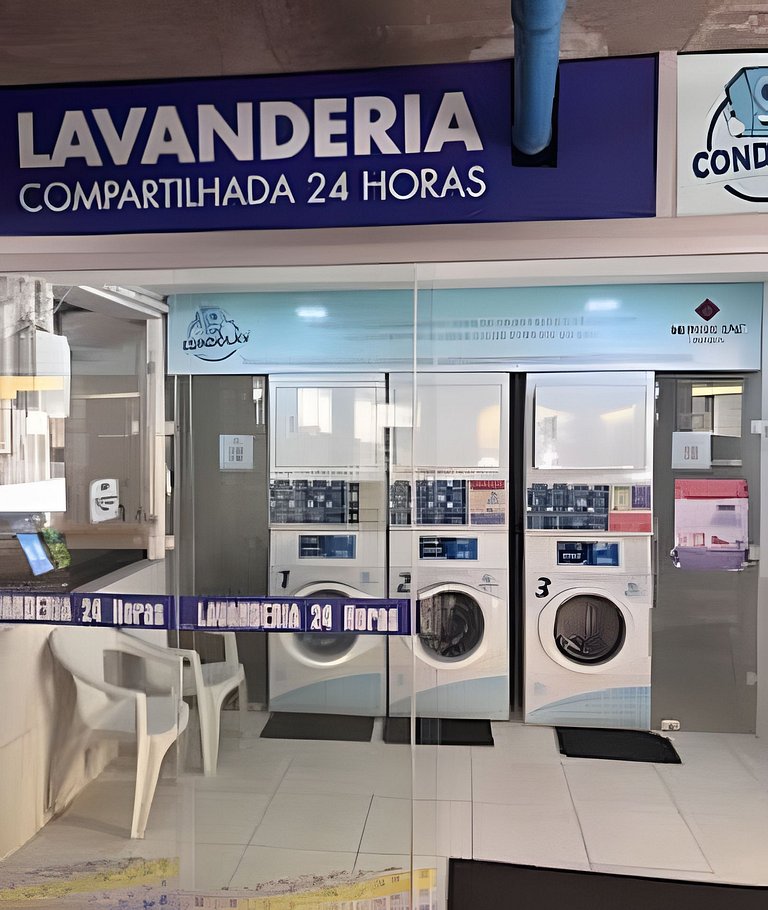 Até 3 Hóspedes, Garagem, Elevador, Portaria 24 h